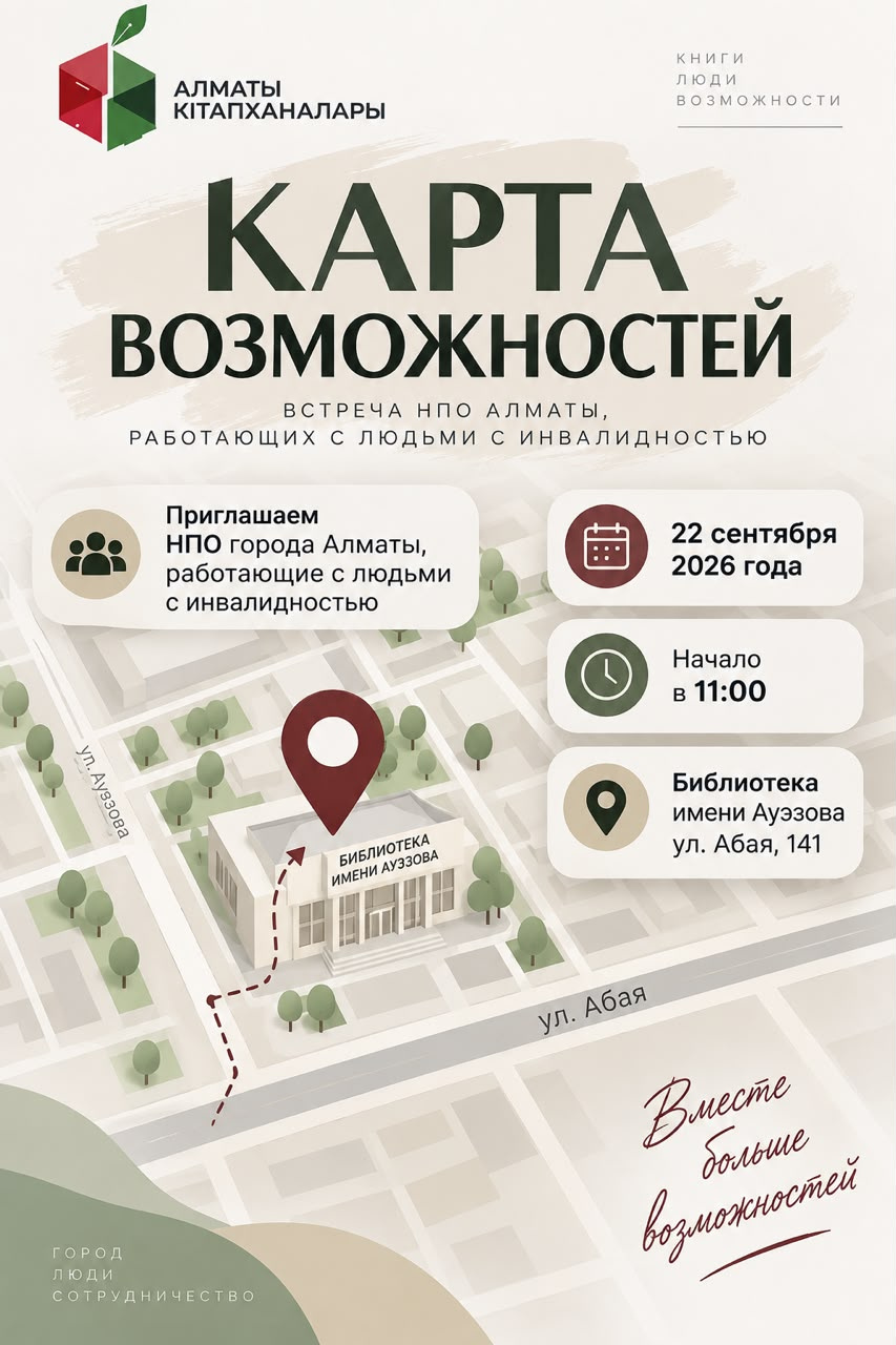 МҮМКІНДІКТЕР КАРТАСЫ
